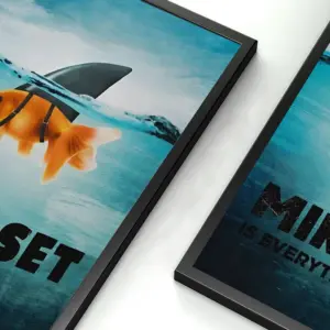 Goldfish is a shark poster