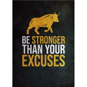 Buy The Fear Sell The Greed canvas art motivational stock trading poster