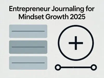 Entrepreneur journaling for mindset growth 2025.