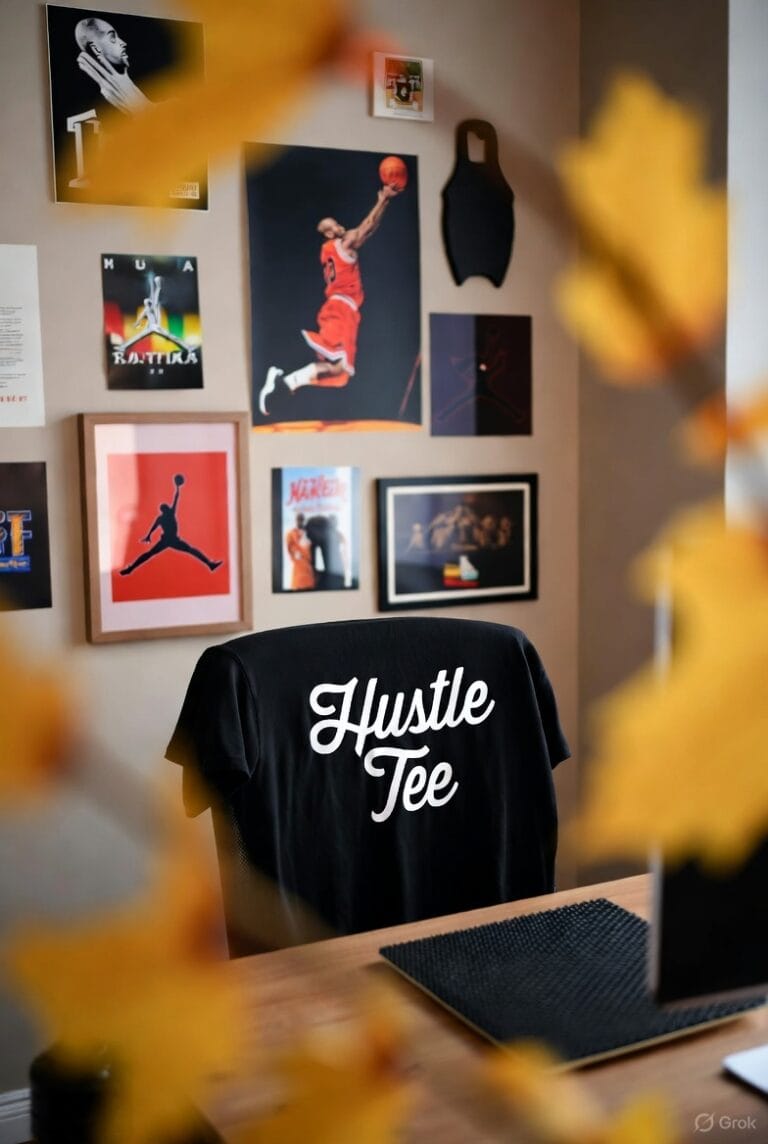 Motivational Kobe Bryant slam dunk canvas poster for gym inspiration.