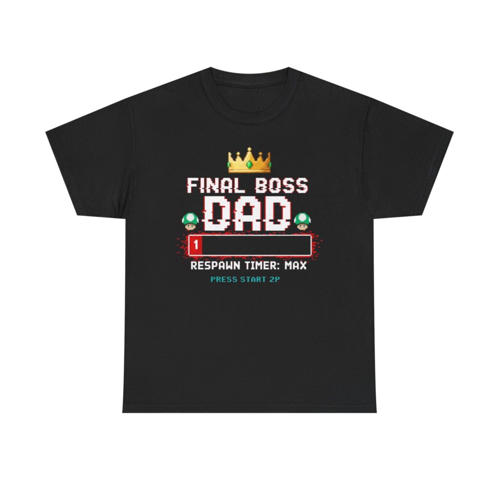 Final Boss Dad Shirt