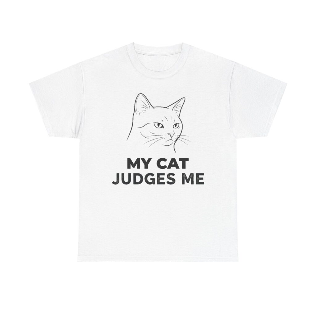My Cat Judges Me TShirt