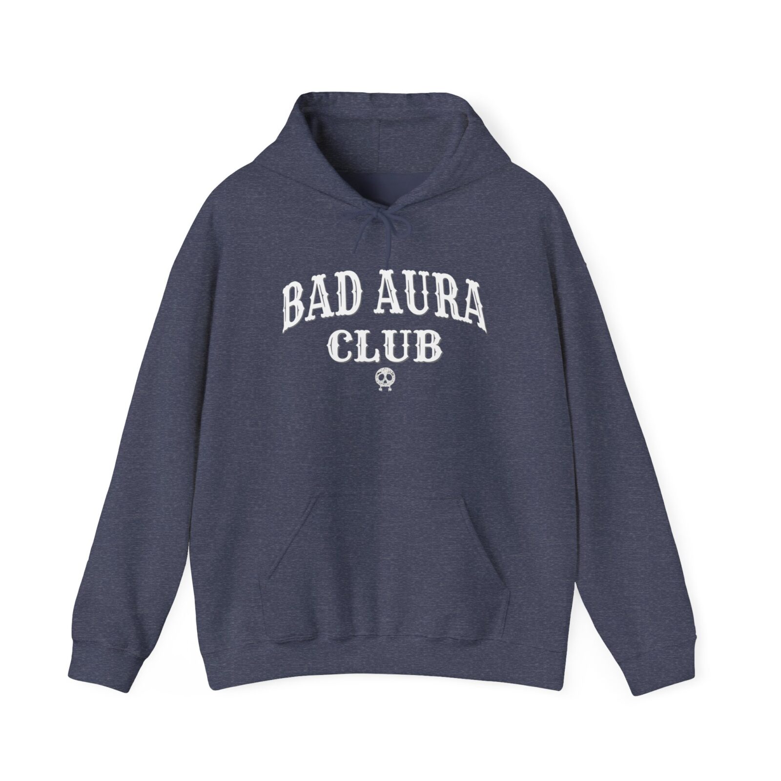 Bad Aura Club Hoodie – Low Energy "Aura Points" Graphic (Gildan 18500) - Image 9
