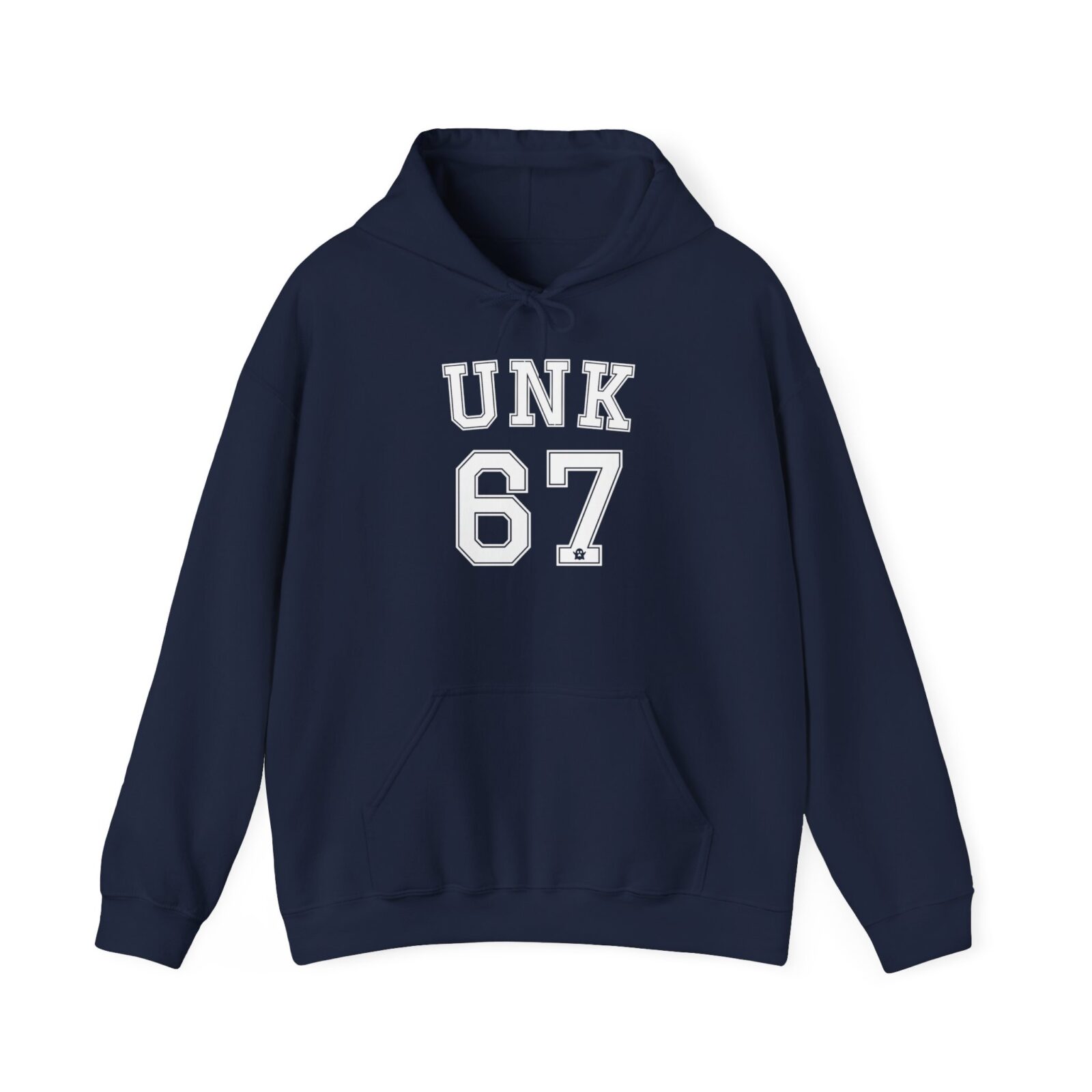 Unk 67 Ghost Hoodie – Funny Uncle Gift & Viral Gen Alpha Meme - Image 9