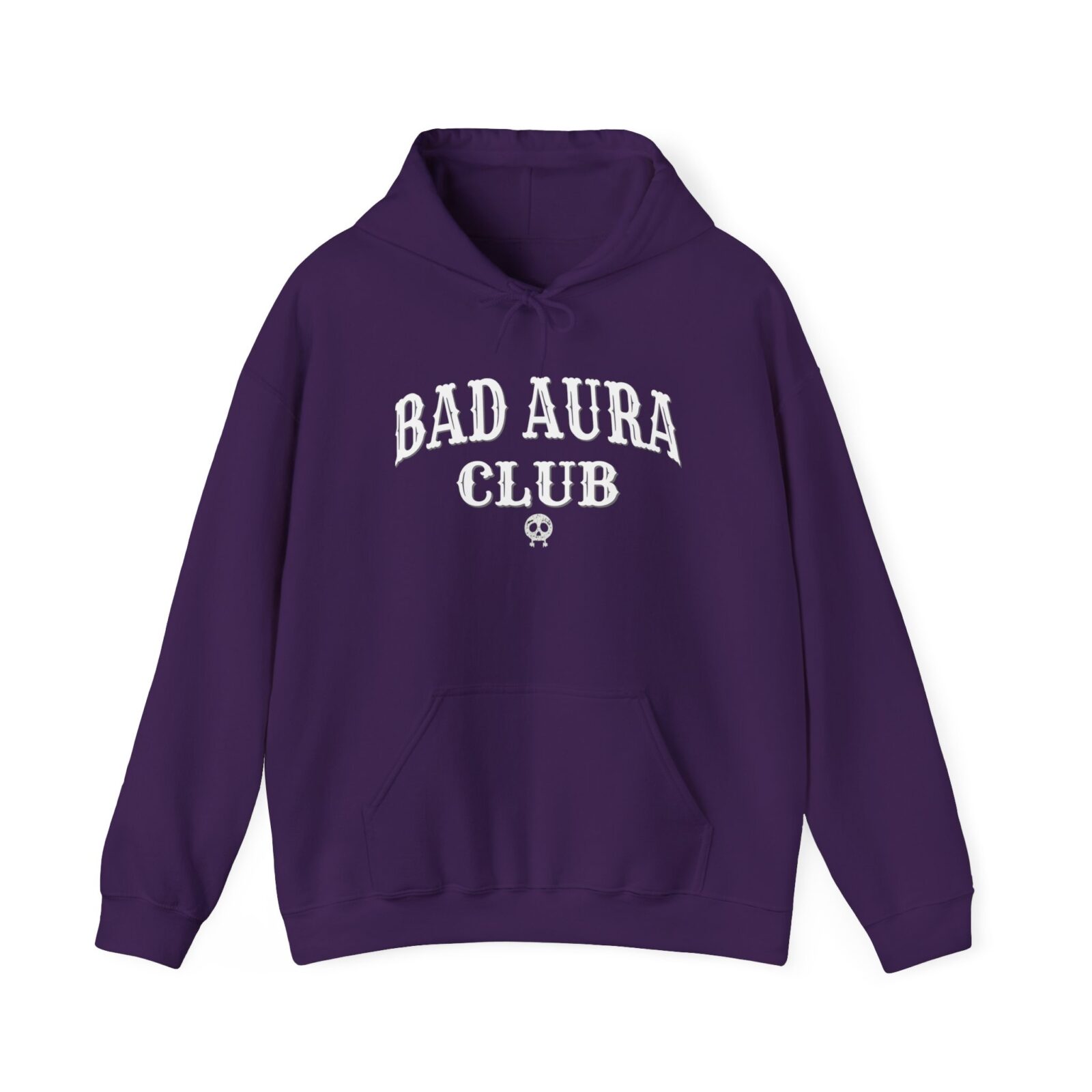 Bad Aura Club Hoodie – Low Energy "Aura Points" Graphic (Gildan 18500) - Image 17