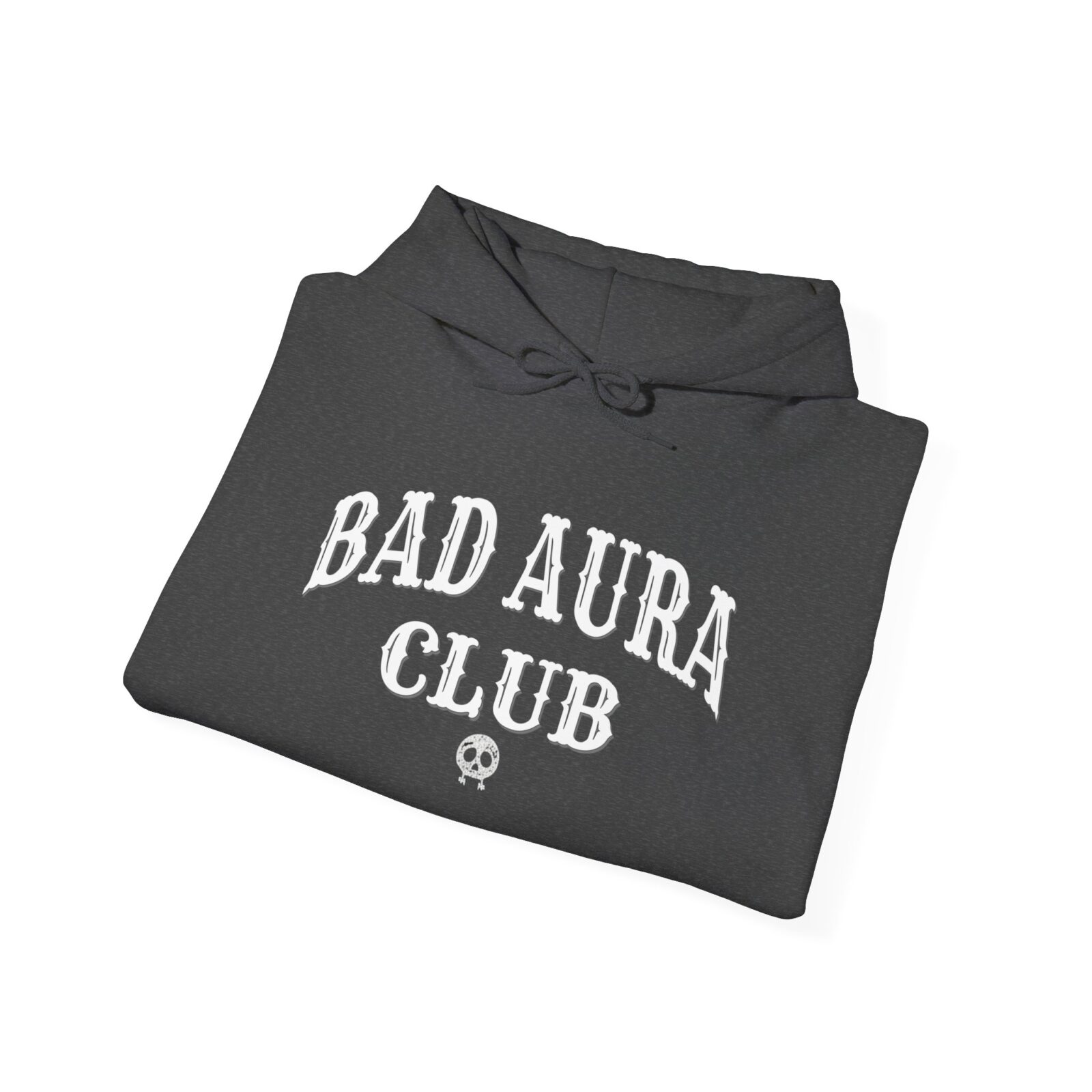 Bad Aura Club Hoodie – Low Energy "Aura Points" Graphic (Gildan 18500) - Image 8