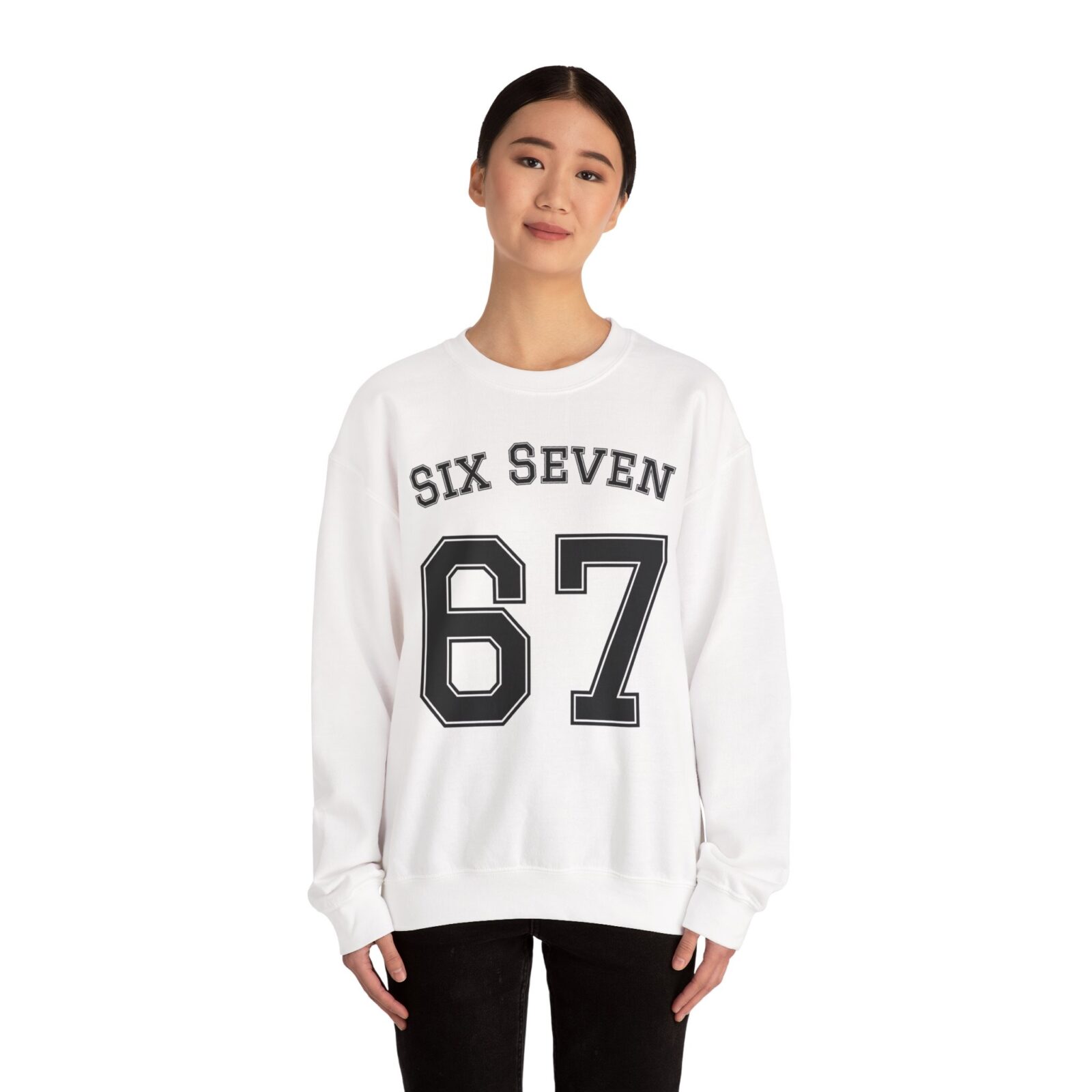 67 Six Seven Crewneck | The Stealth "Infinite Aura" Streetwear Essential - Image 4