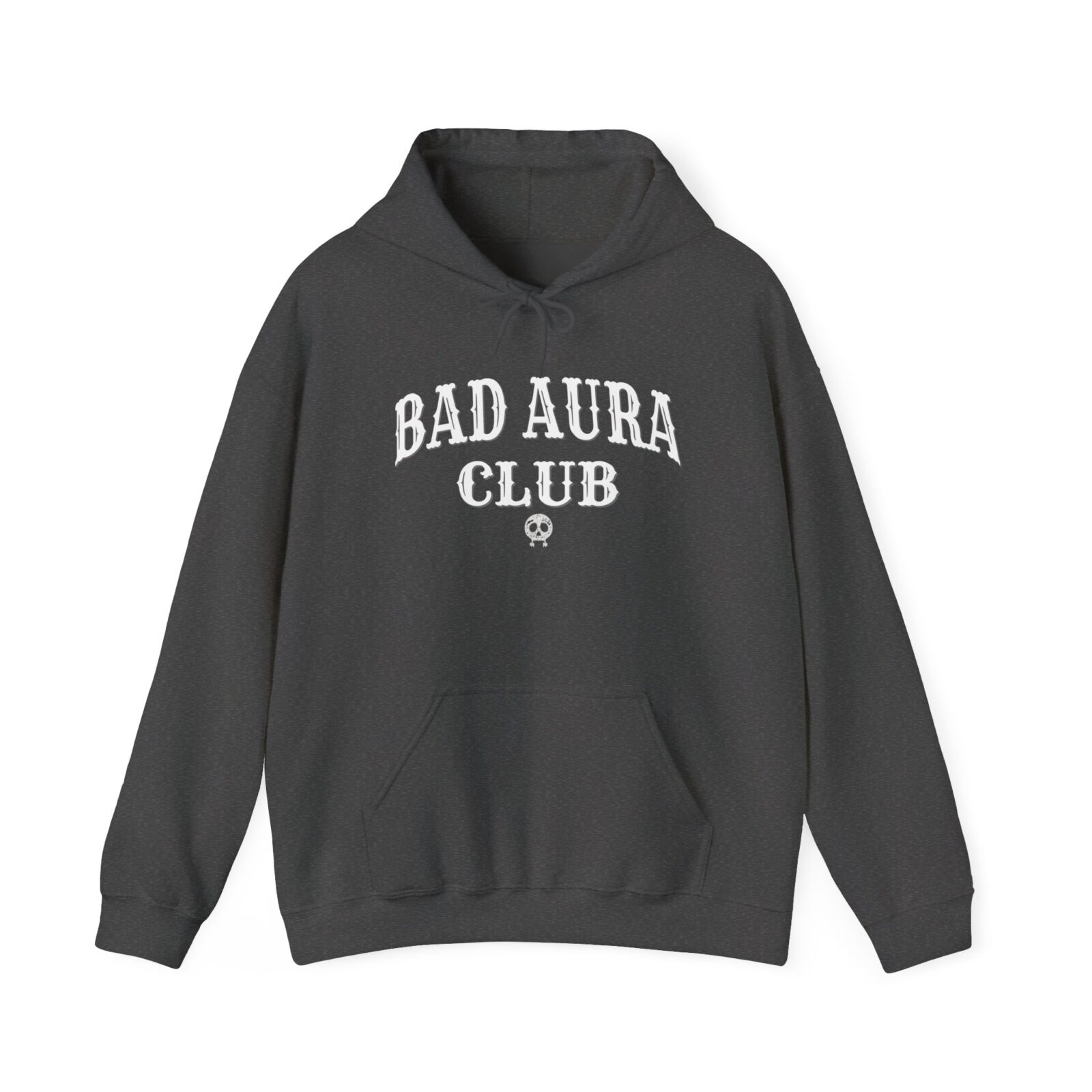 Bad Aura Club Hoodie – Low Energy "Aura Points" Graphic (Gildan 18500) - Image 5