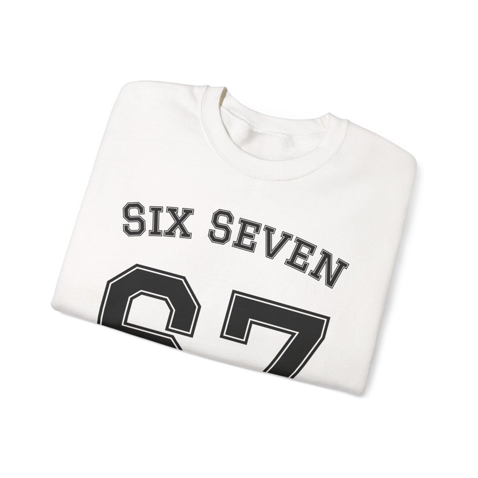 67 Six Seven Crewneck | The Stealth "Infinite Aura" Streetwear Essential - Image 3