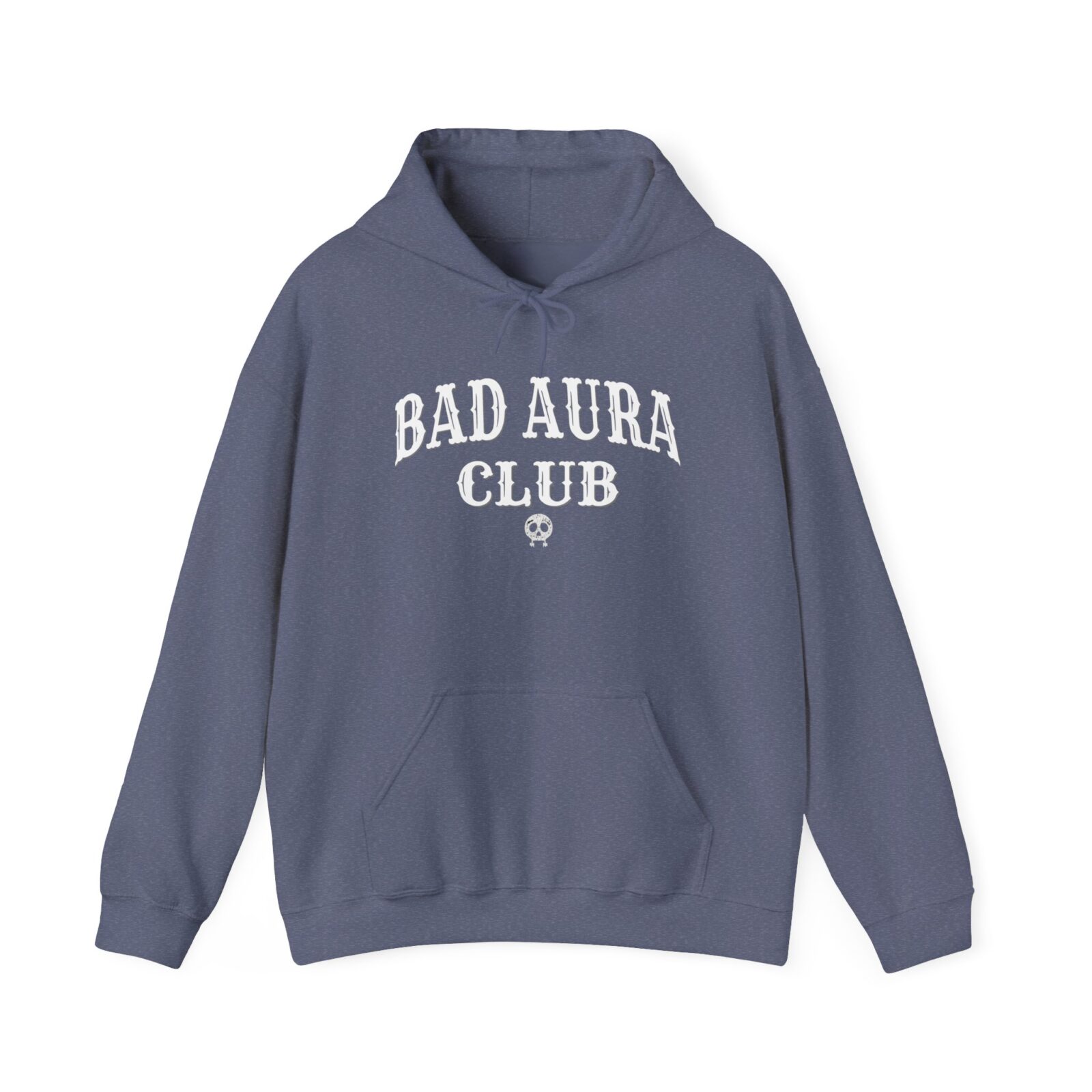 Bad Aura Club Hoodie – Low Energy "Aura Points" Graphic (Gildan 18500) - Image 13