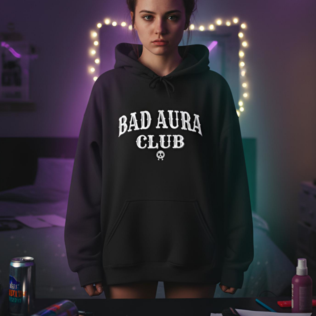 Bad Aura Club Hoodie