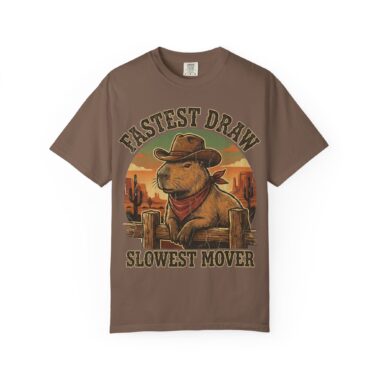 Capybara Shirt - Vintage Western Cowboy Graphic Tee
