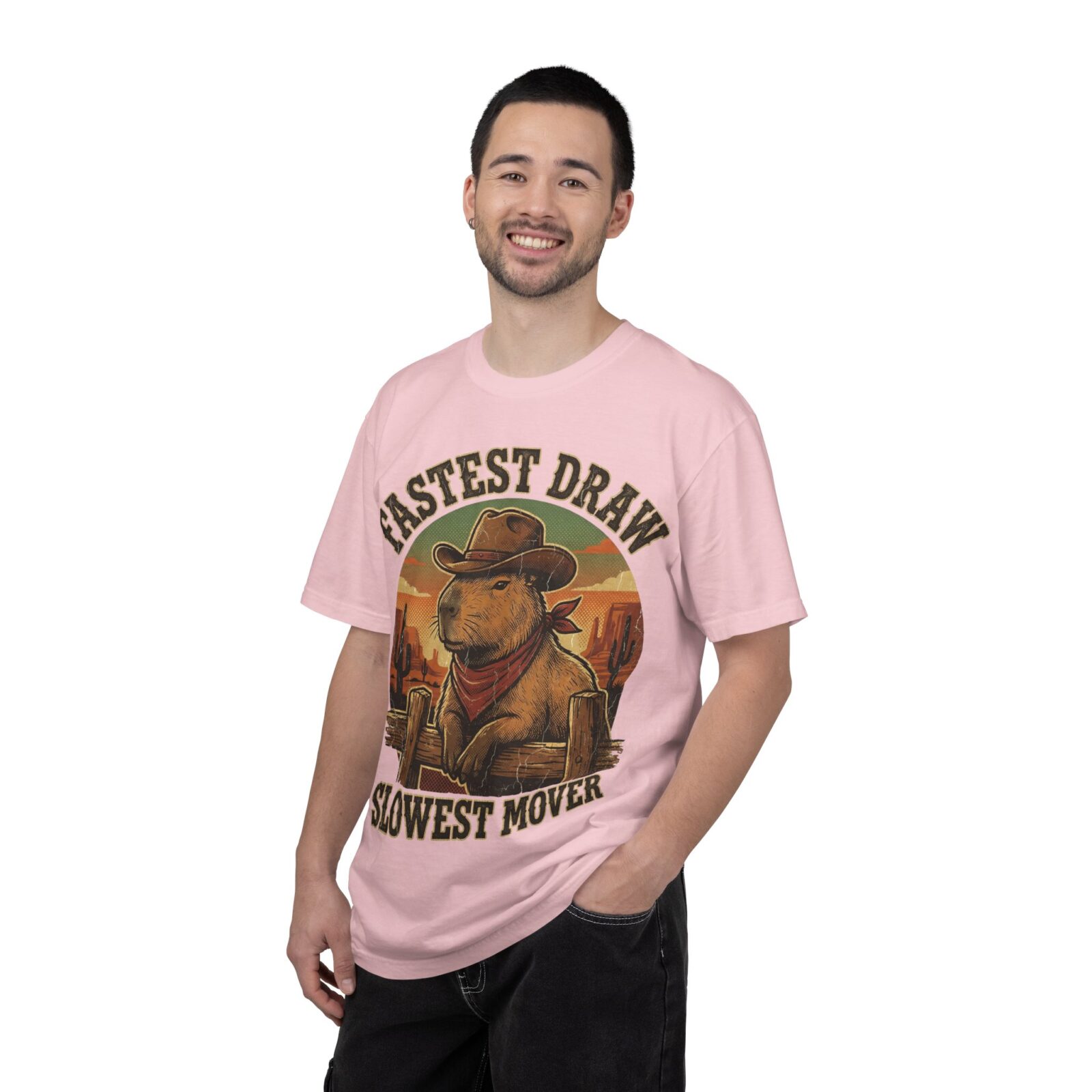Capybara Shirt – Vintage Western Graphic Tee on Comfort Colors® - Image 60
